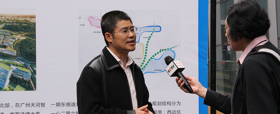 CCTV采访杨震澎 公司数字城市建设引关注